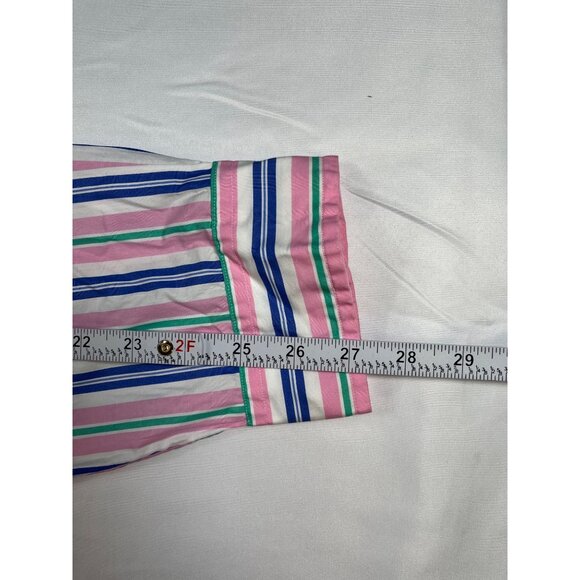Ralph Lauren SKU 7541 Multicolor Striped Dress Shirt Size XXL - Picture 7 of 13